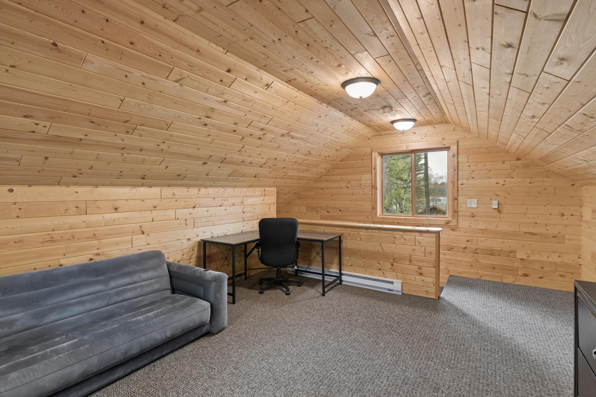 Another view of the loft / bonus room. There are so many options for this space.