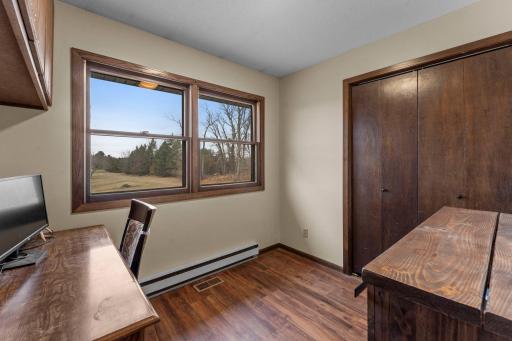 Third bedroom is currently being used as an office.