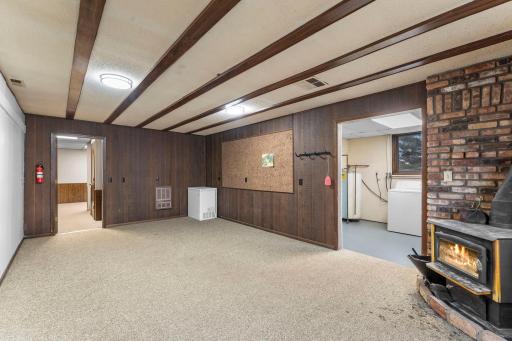 Another view of the lower level. The carpeting on this level will be replaced prior to closing.
