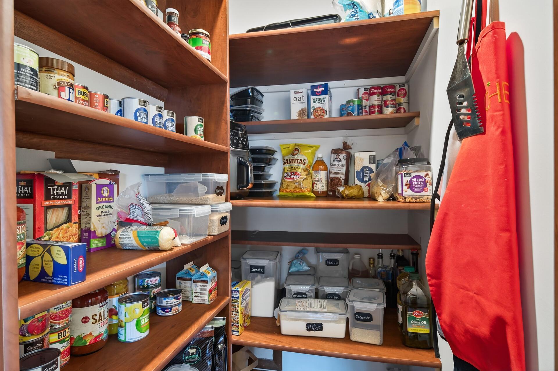 Did someone mention the walk-in pantry?!