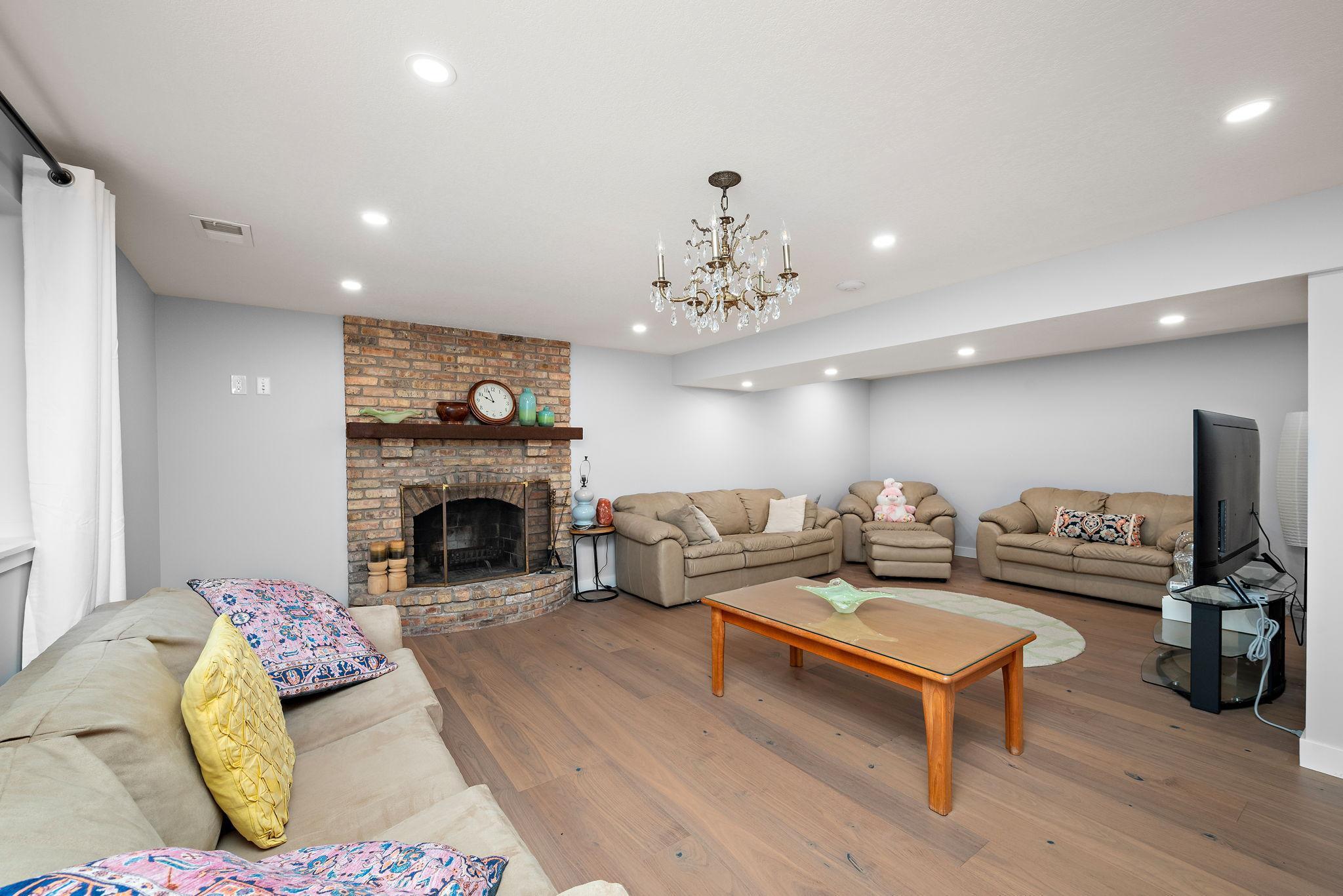 Lower level family room