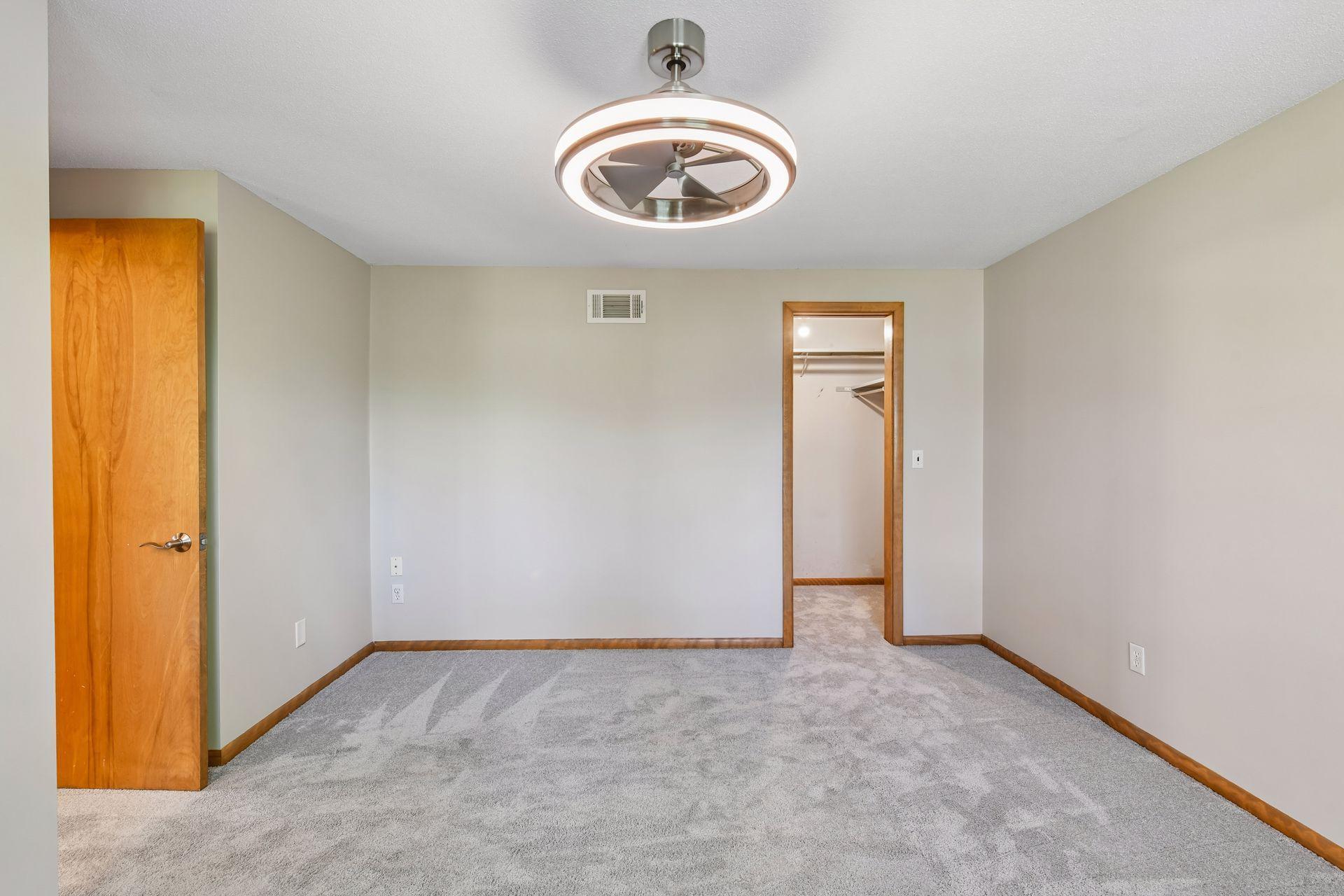 Upper Level Primary Bedroom with Walk-In Closet