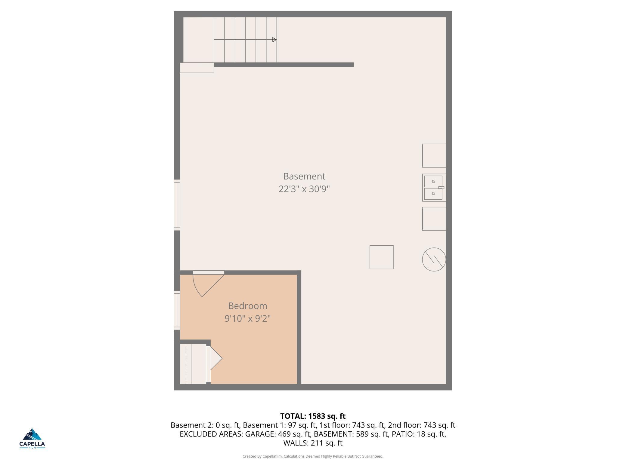 Lower Level Floorplan