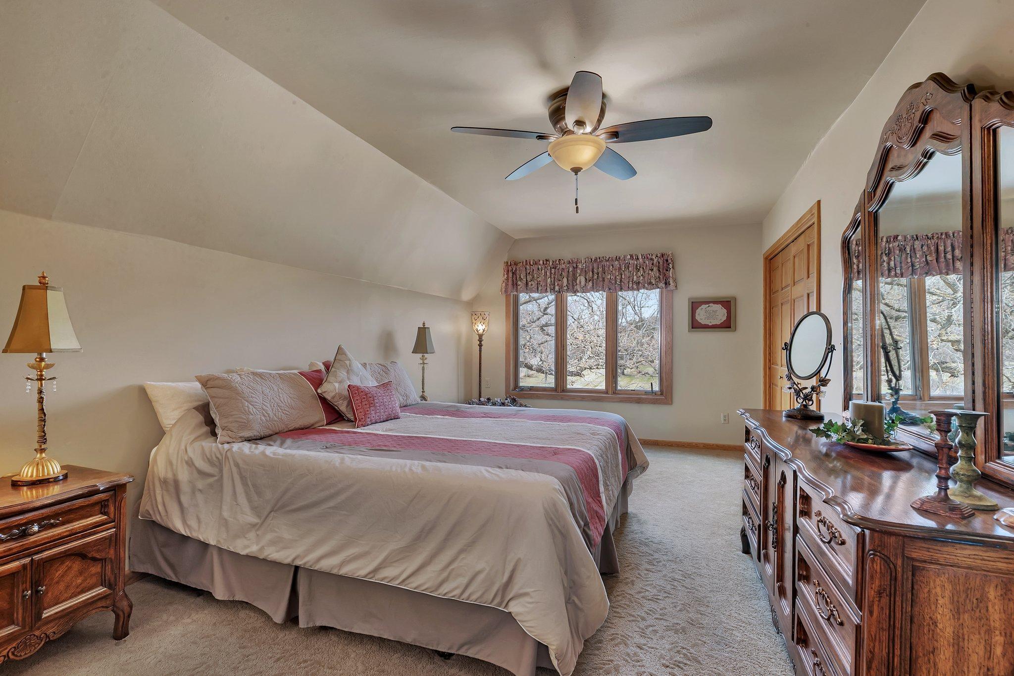 Upper level bedroom #2.