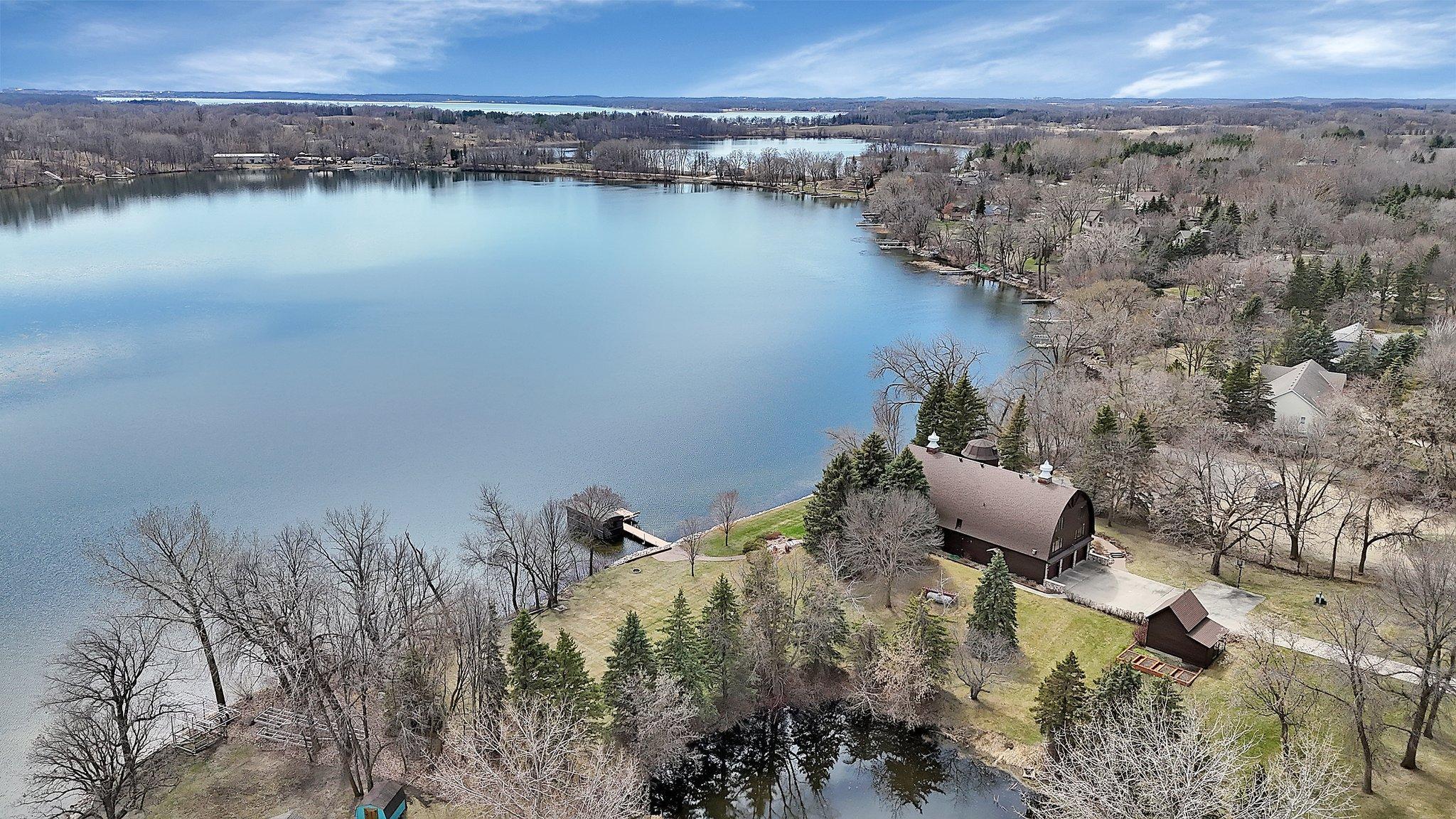 2.5 acres of pure lakefront perfection.
