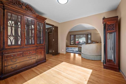 Main level formal dining room