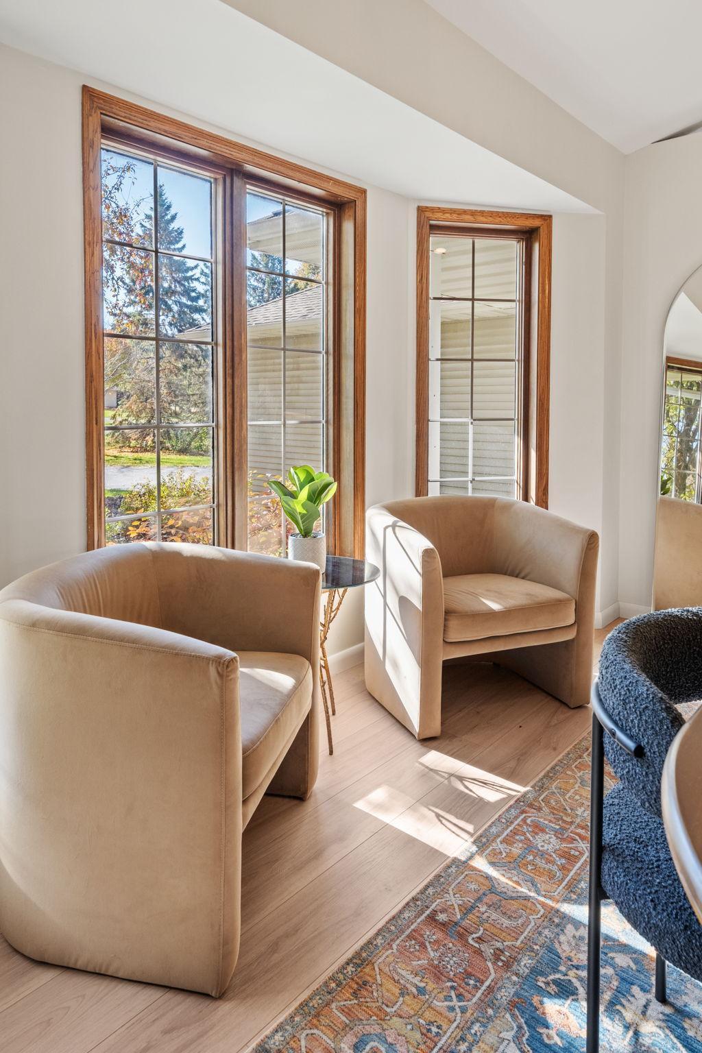 Soak up the sun in this front room!