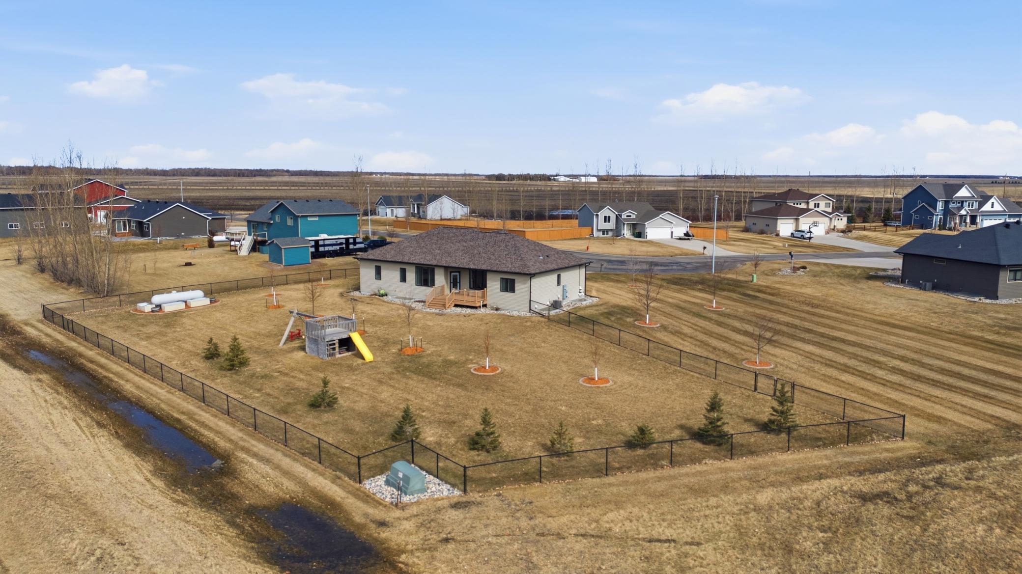 Fully Fenced Backyard