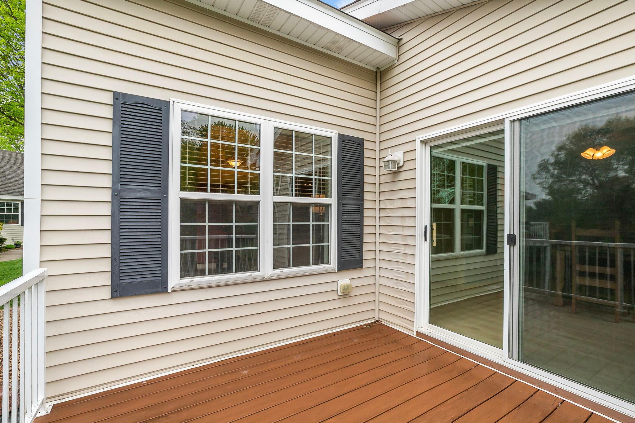 This home has everything you'd like including maintenance free decking