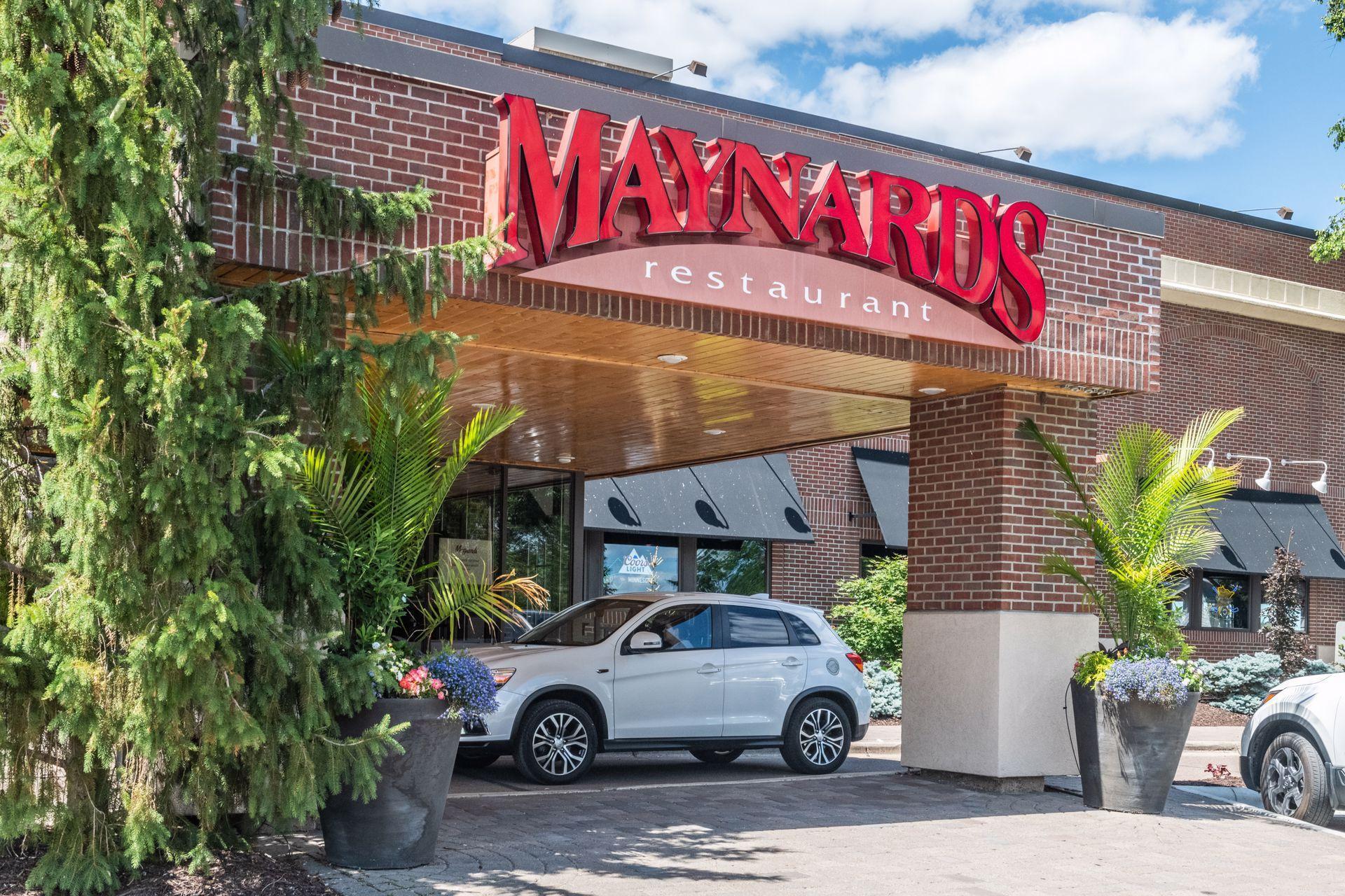 Maynard's is a local favorite for dinner and drinks after a day on the lake!