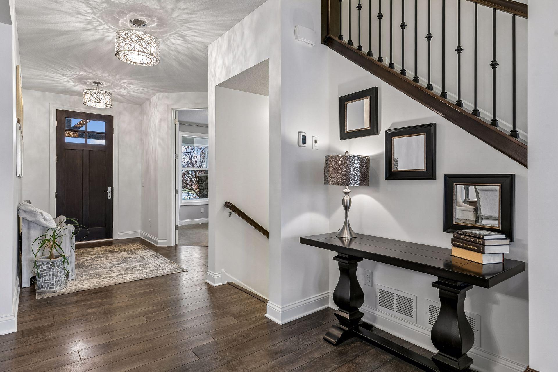 Step inside to a bright, inviting entry that instantly feels like home.