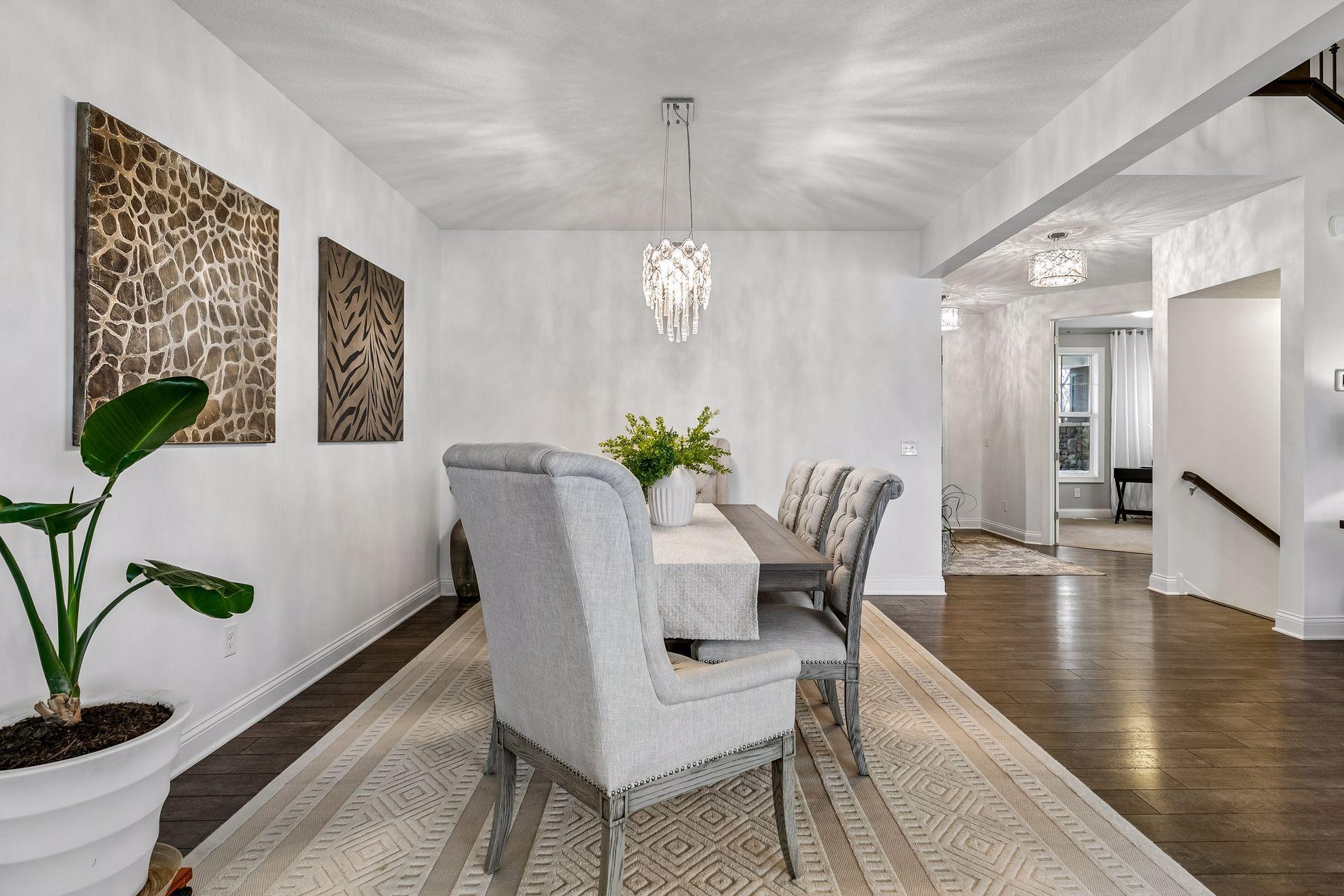 A flexible dining space that can adapt to your lifestyle—formal, casual, or anything in between.