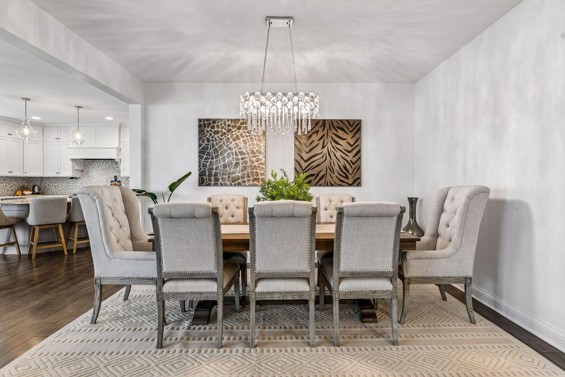 A dedicated dining space that’s perfect for hosting and holidays.