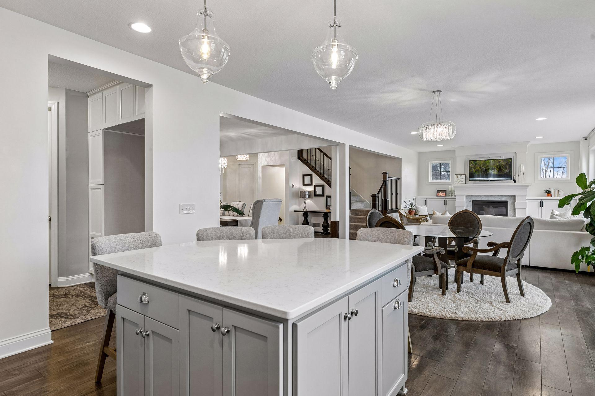 This is where life happens—perfect for conversations, meals, and memories.