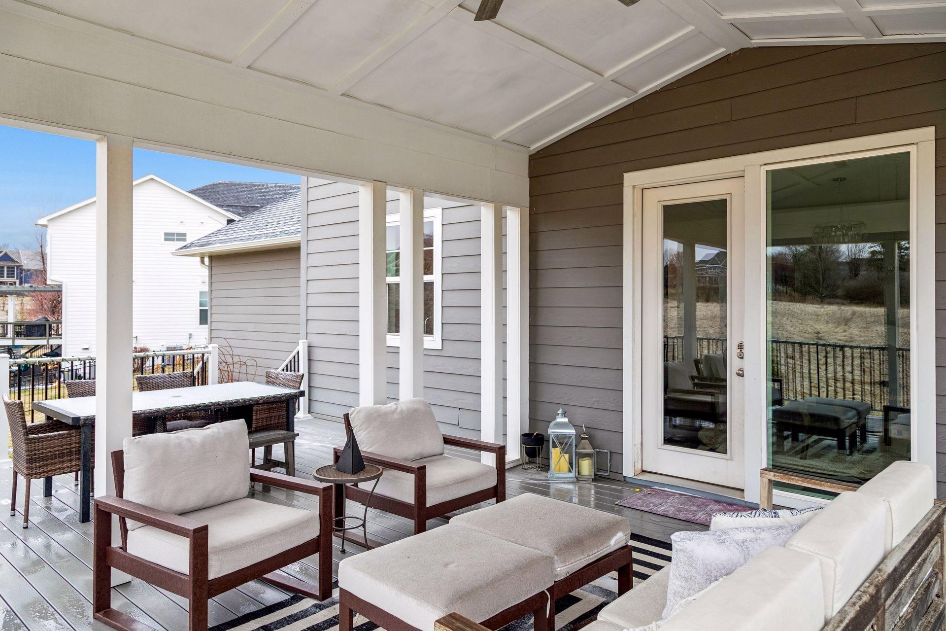 Step right outside from the kitchen onto your expansive deck—perfect for everyday living and entertaining.