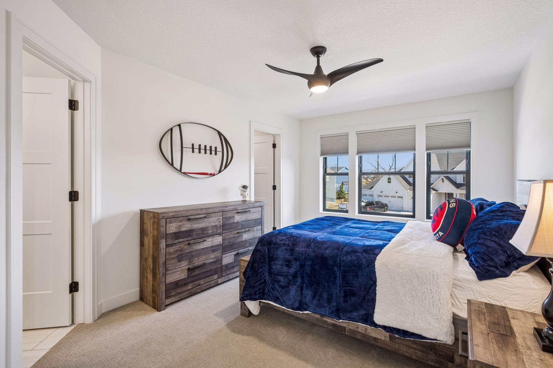 Upper level bedroom 3.