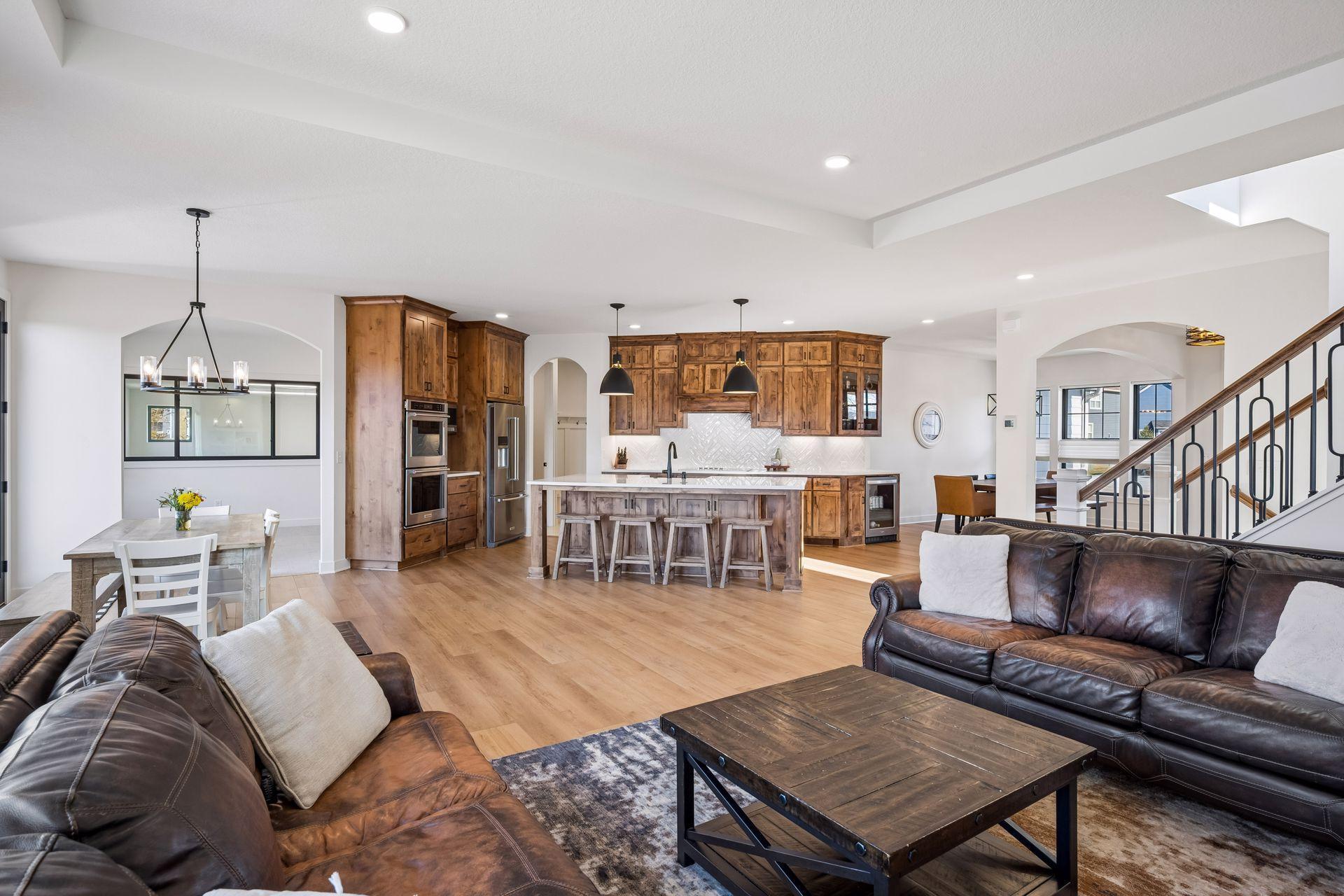 Bright and open floor plan! Each room flows seamlessly into the next!