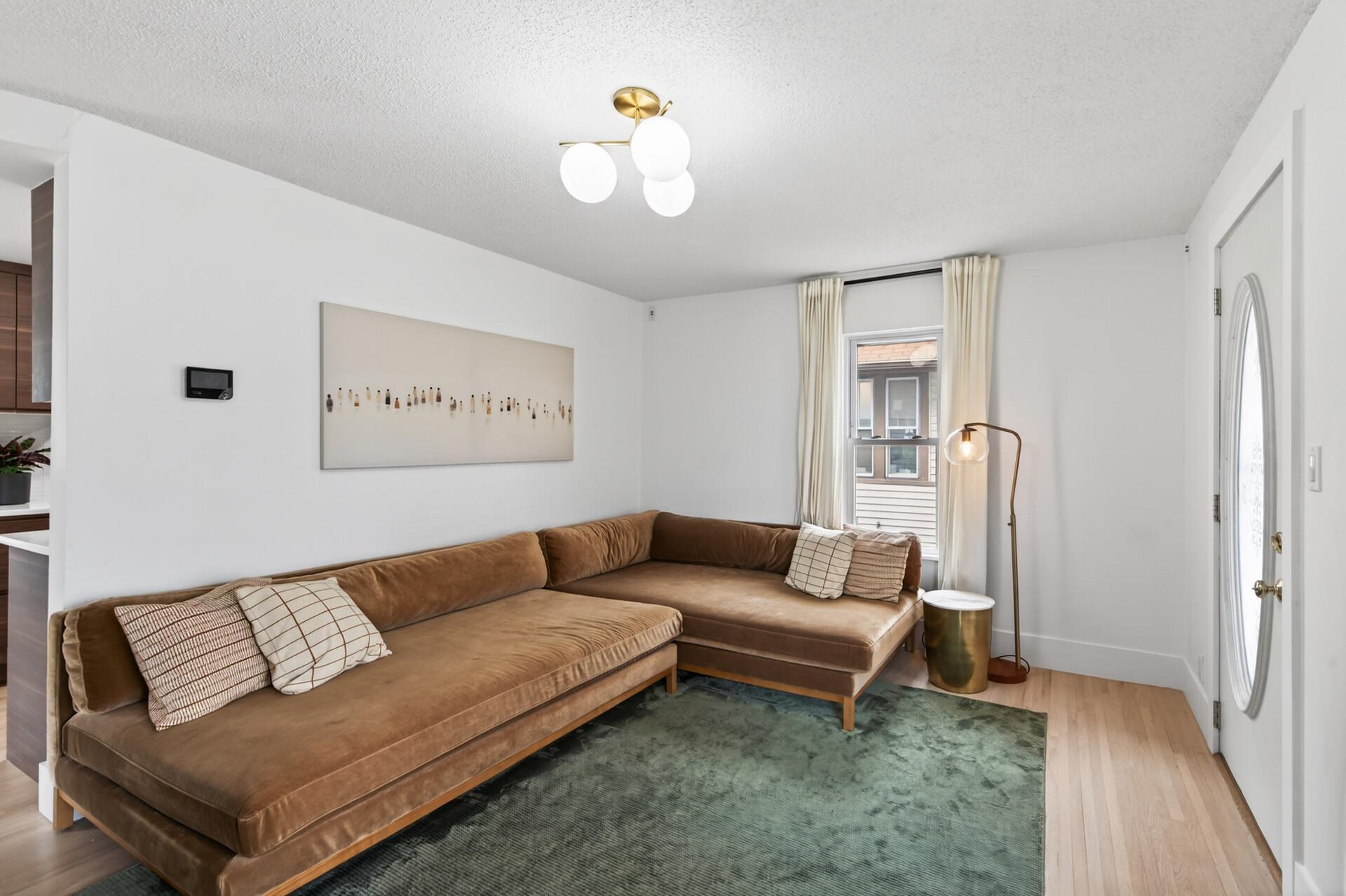 Living Room and Front Entry