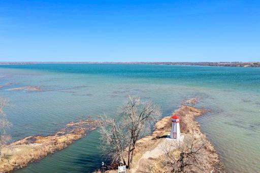 Lake Minnewaska information: Area: 8050.27 acres Mean Depth: 17 feet Maximum Depth: 32 feet