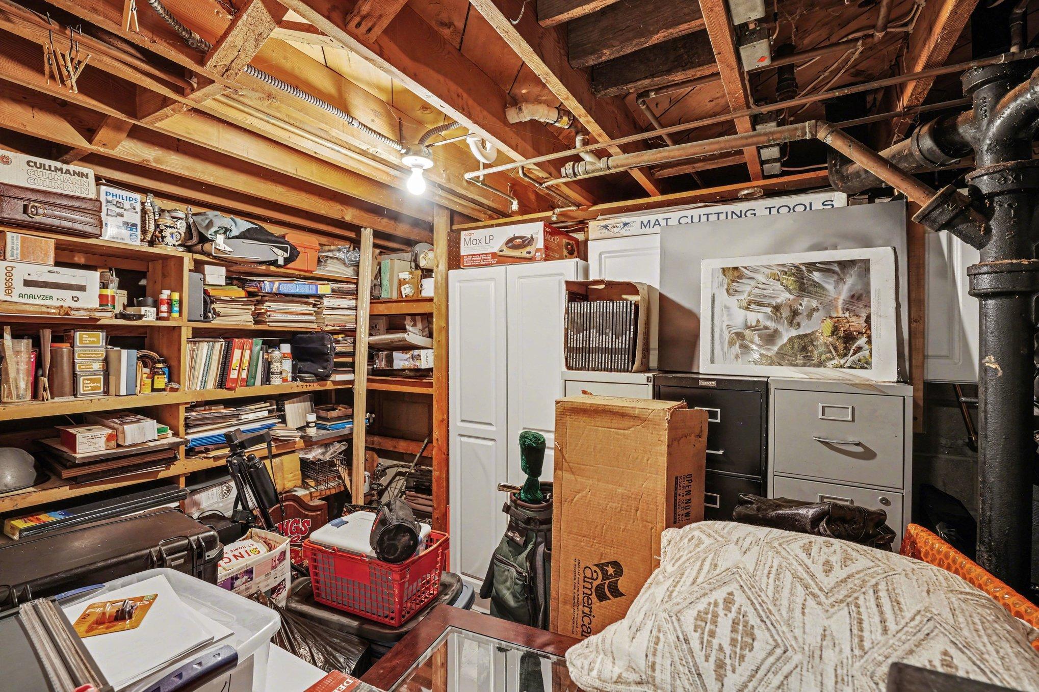 Lower Level Hobby or workshop space.