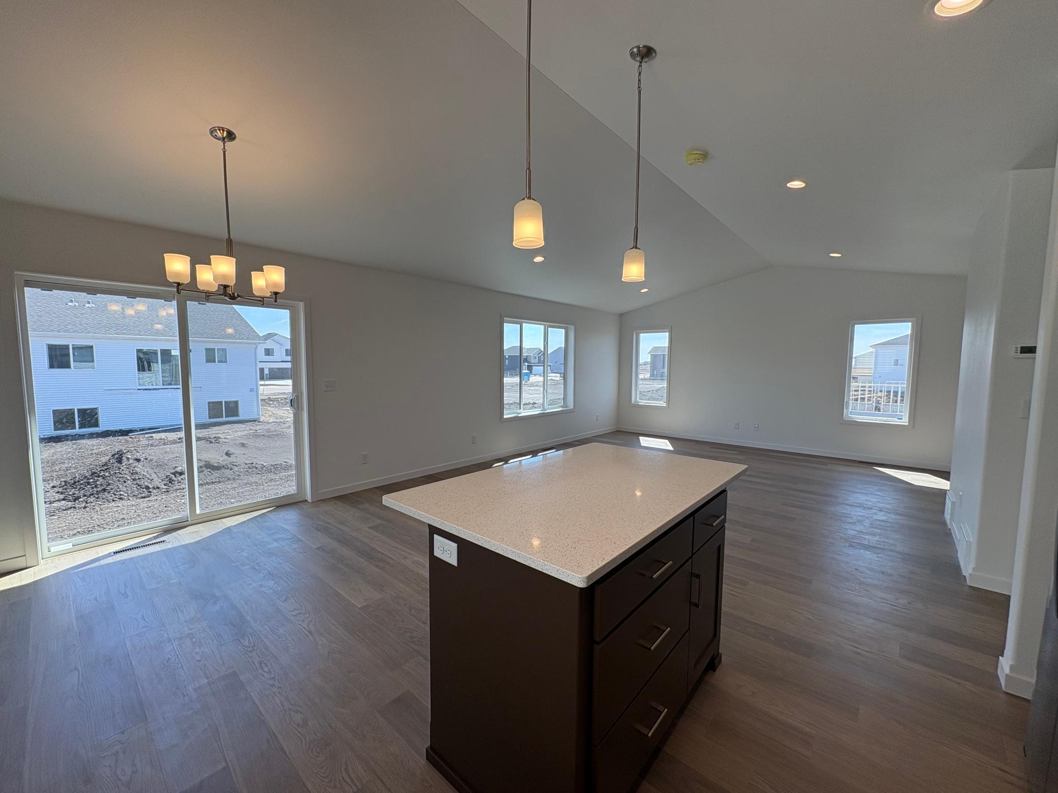 Kitchen/Dining/Living