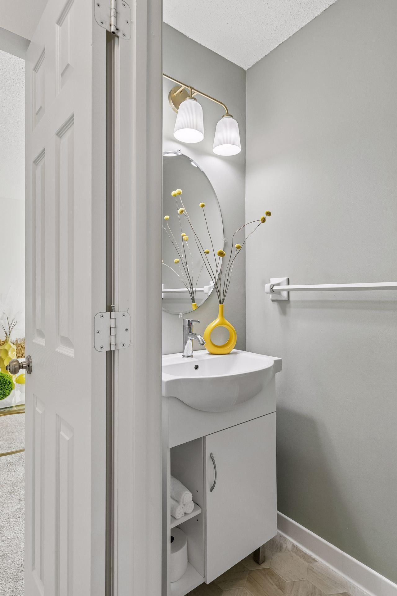 Perfect Main Floor Powder Room