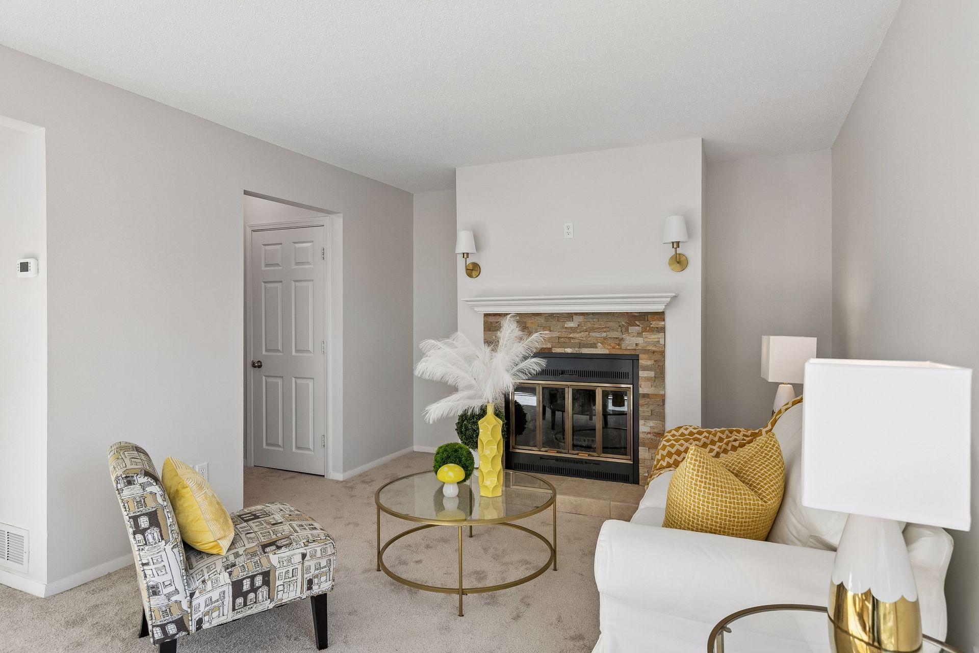 Spacious Living Room - Main Level