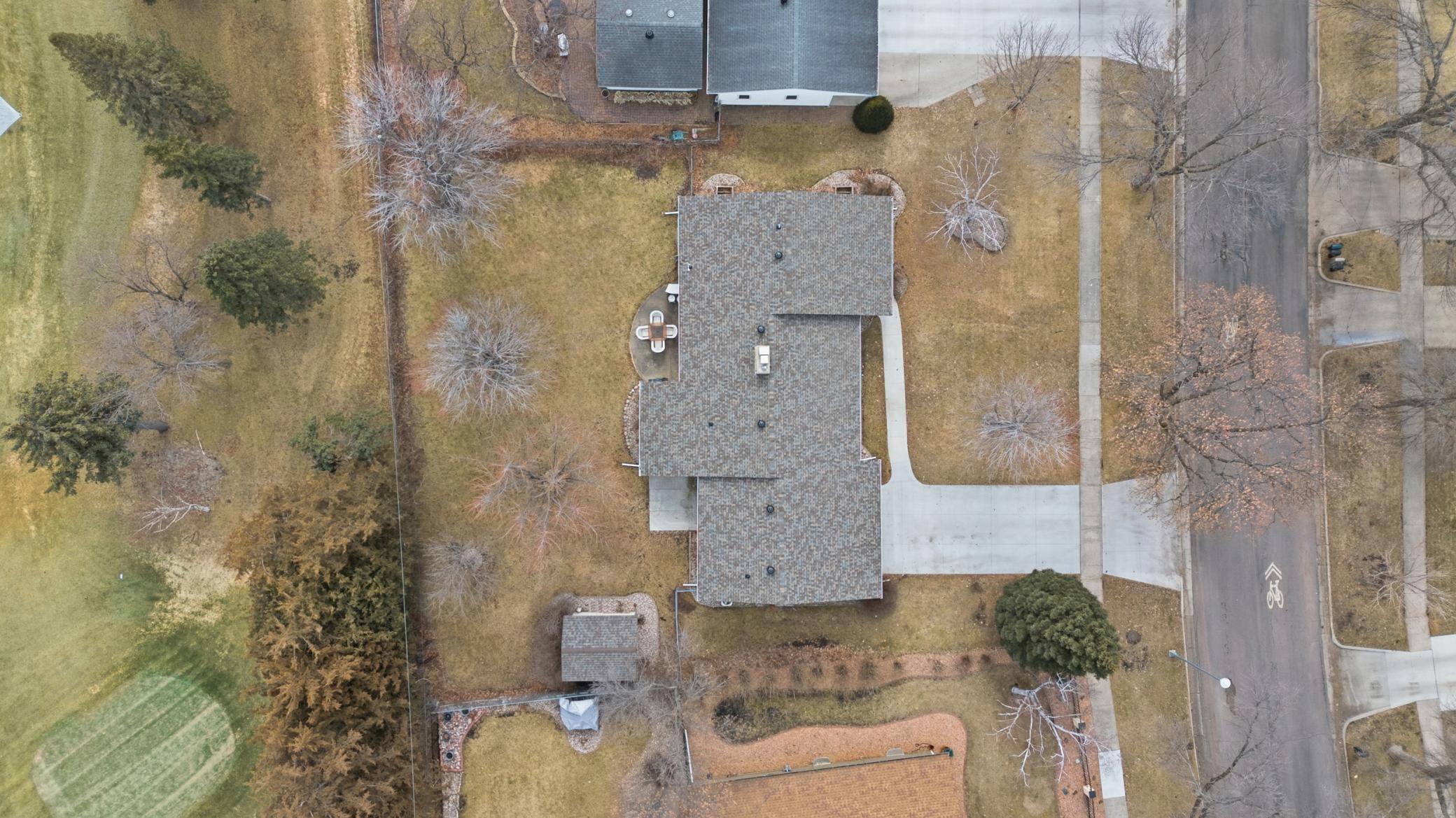 top view
