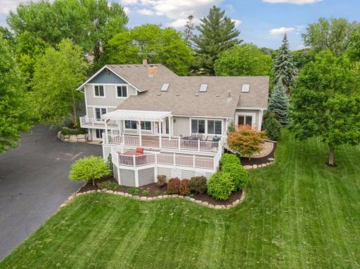 View of main house - wonderful entertaining spaces