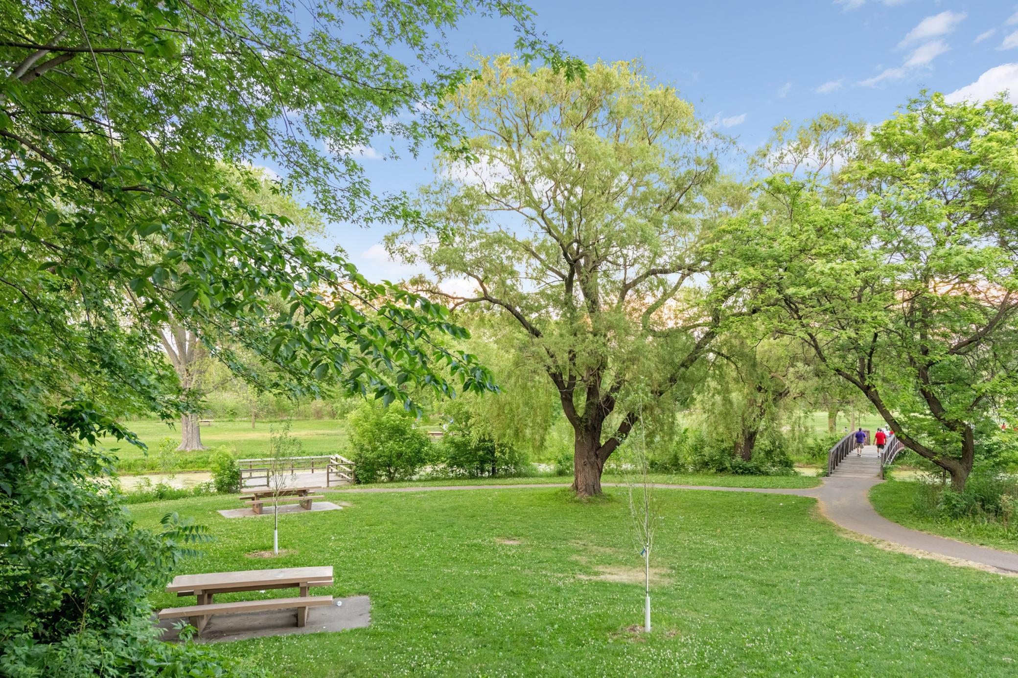 The amount of green space in the heart of the city is a bonus.