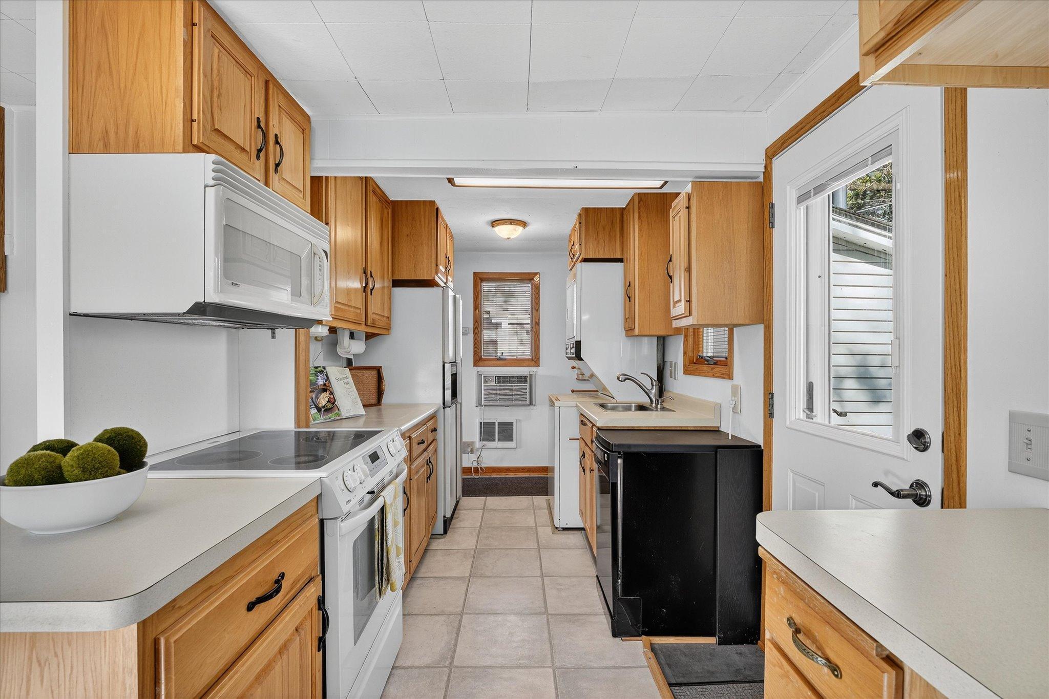 Cabin interior kitchen