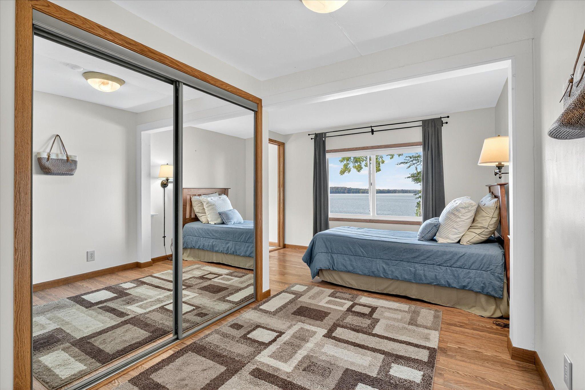 Cabin interior Bedroom.