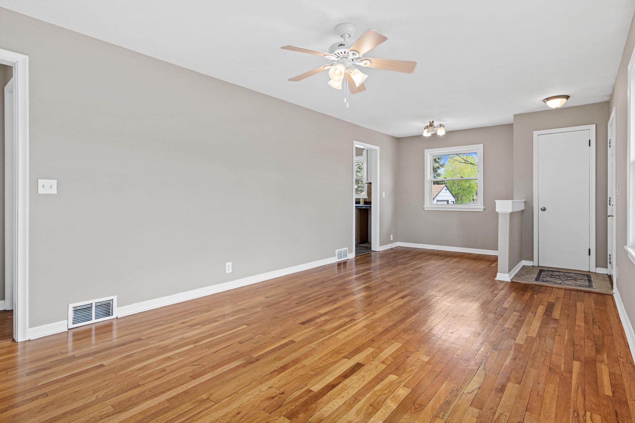 Living and dining area