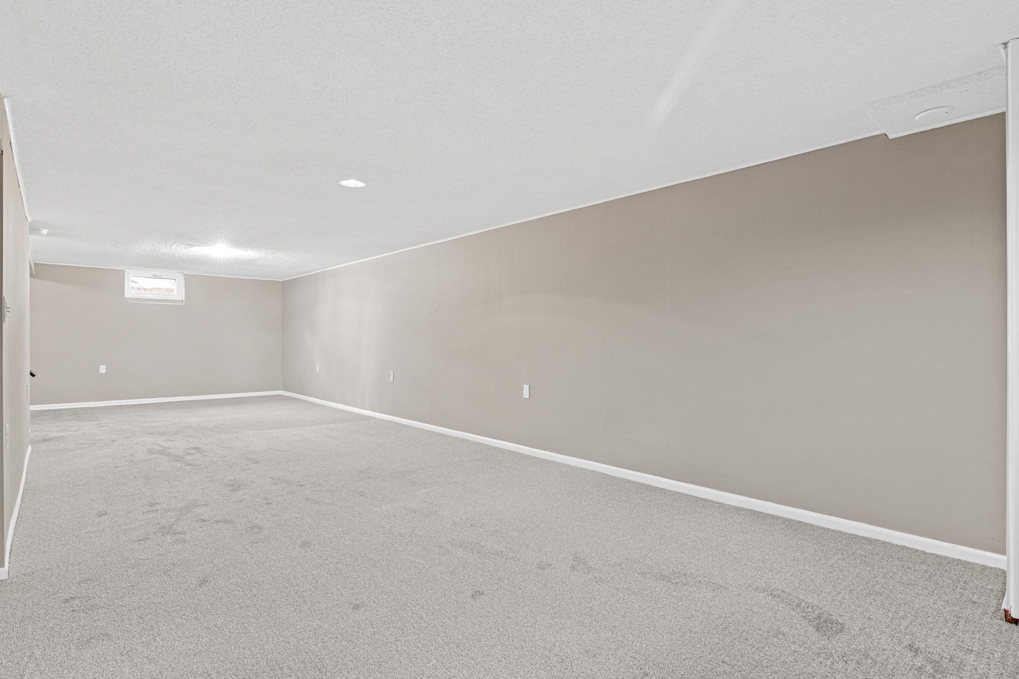 Lower level family room