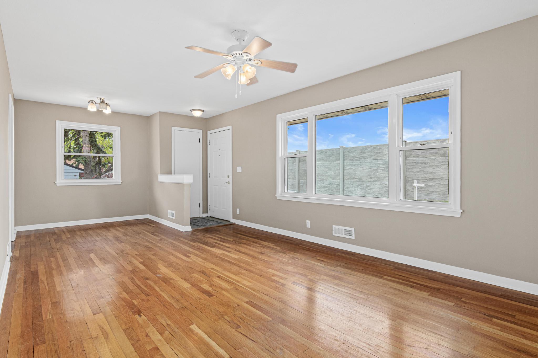 Bright living room