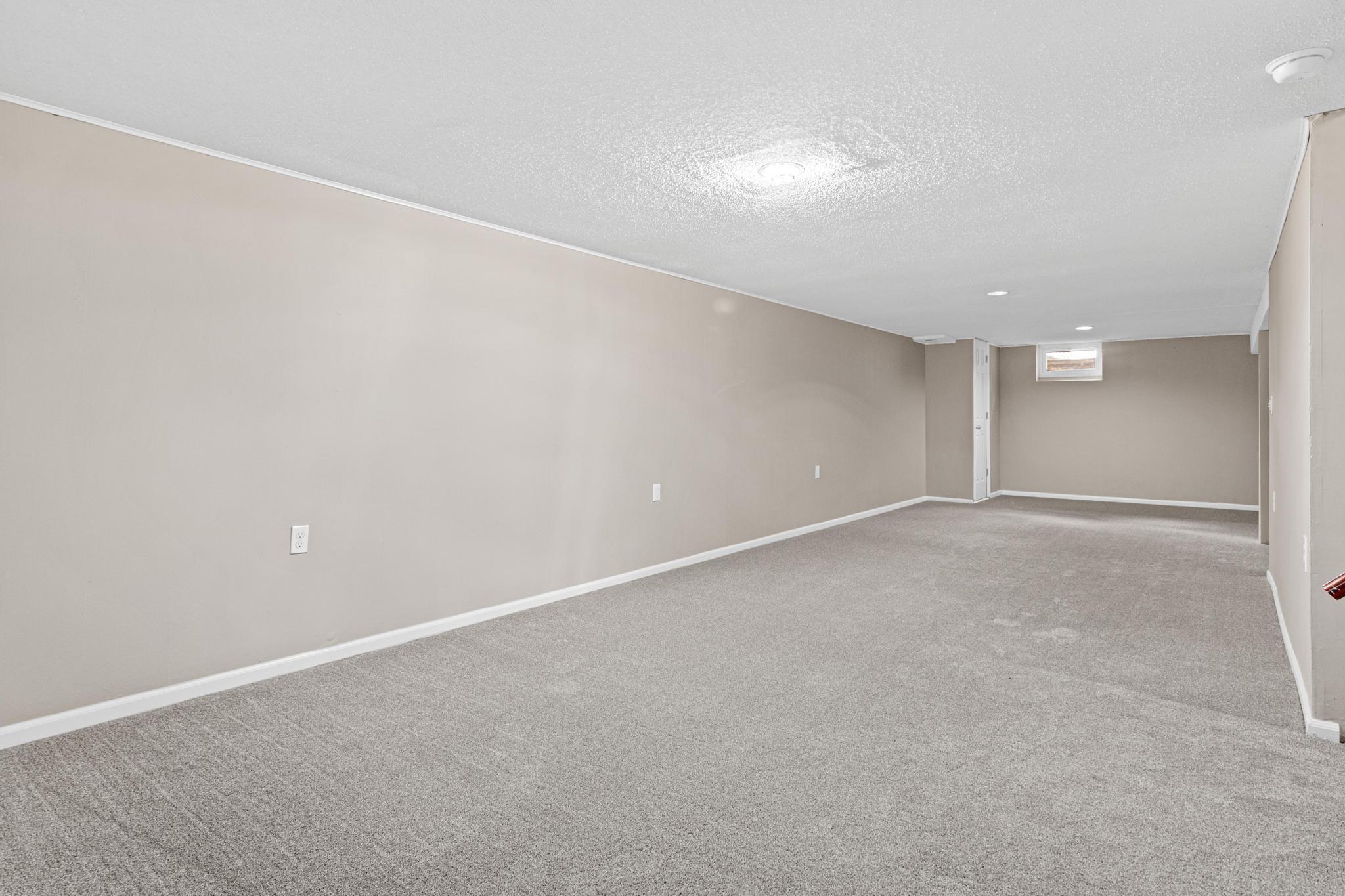 Lower level family room
