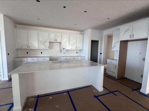 (Photo is of the actual home in progress.)