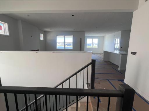 (Photo is of the actual home in progress.)