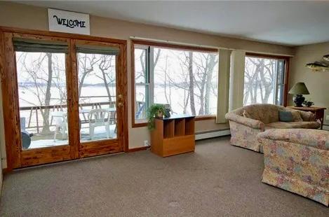 View from Kitchen to Deck