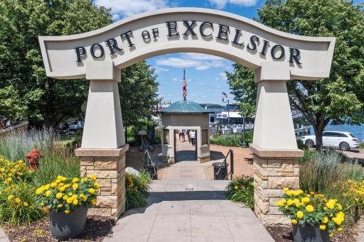 Enjoy a leisurely walk to Excelsior—a charming, historic lakeside village where local shops, dining, and the easy pace of lake life come together.