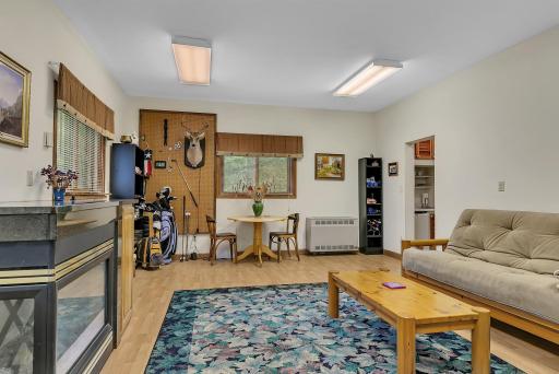 Man Cave attached to extra 2 stall garage
