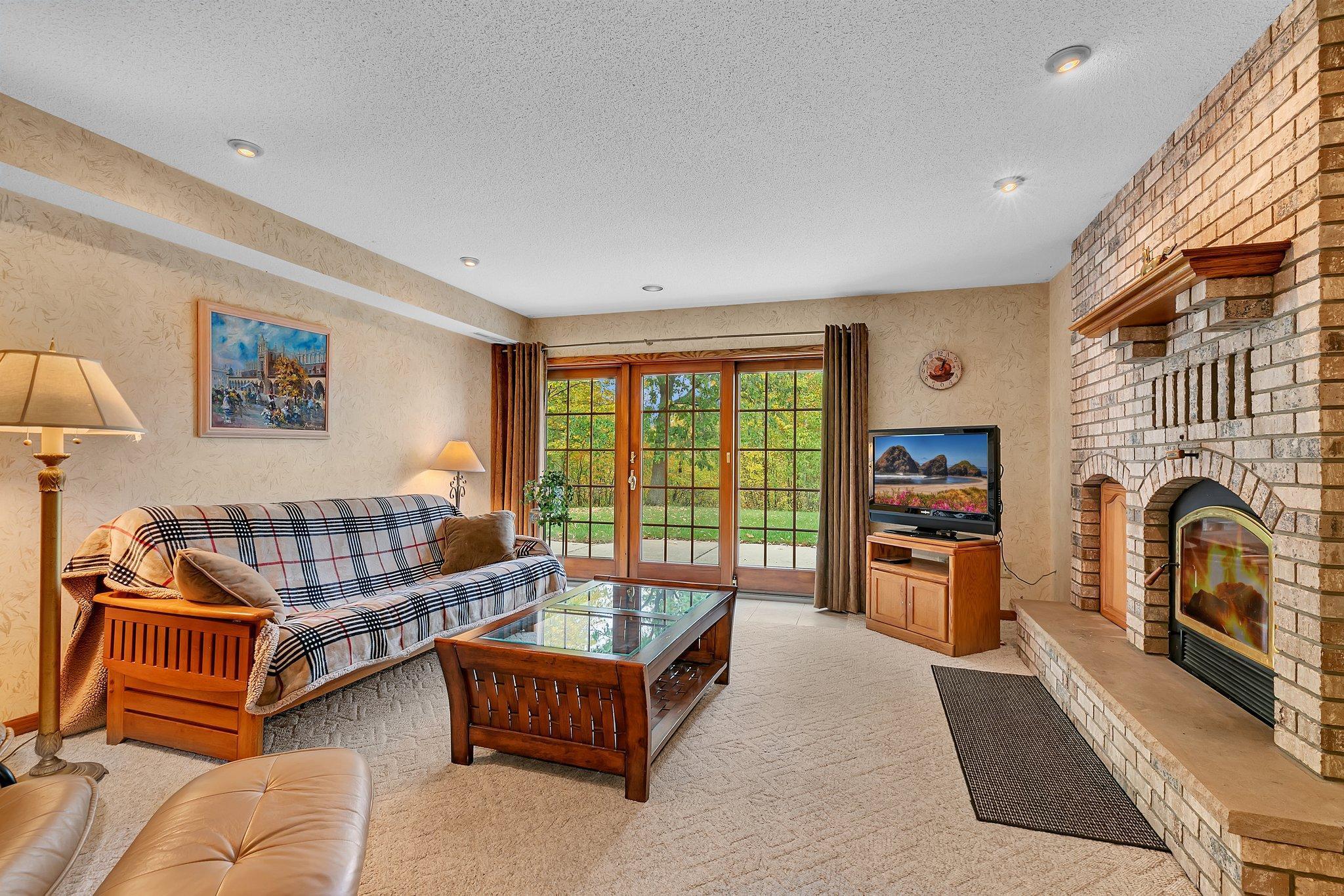 Lower level walk out