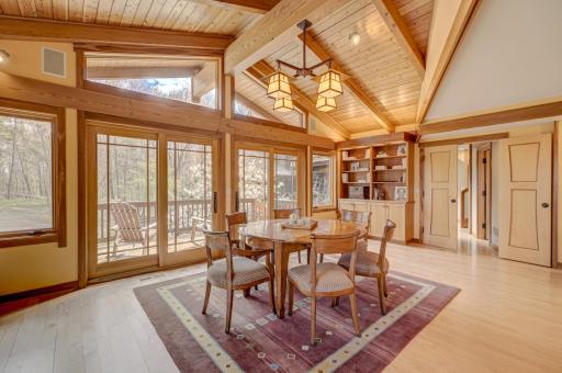 And the suite has its own south-facing deck.