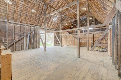 Huge hay loft