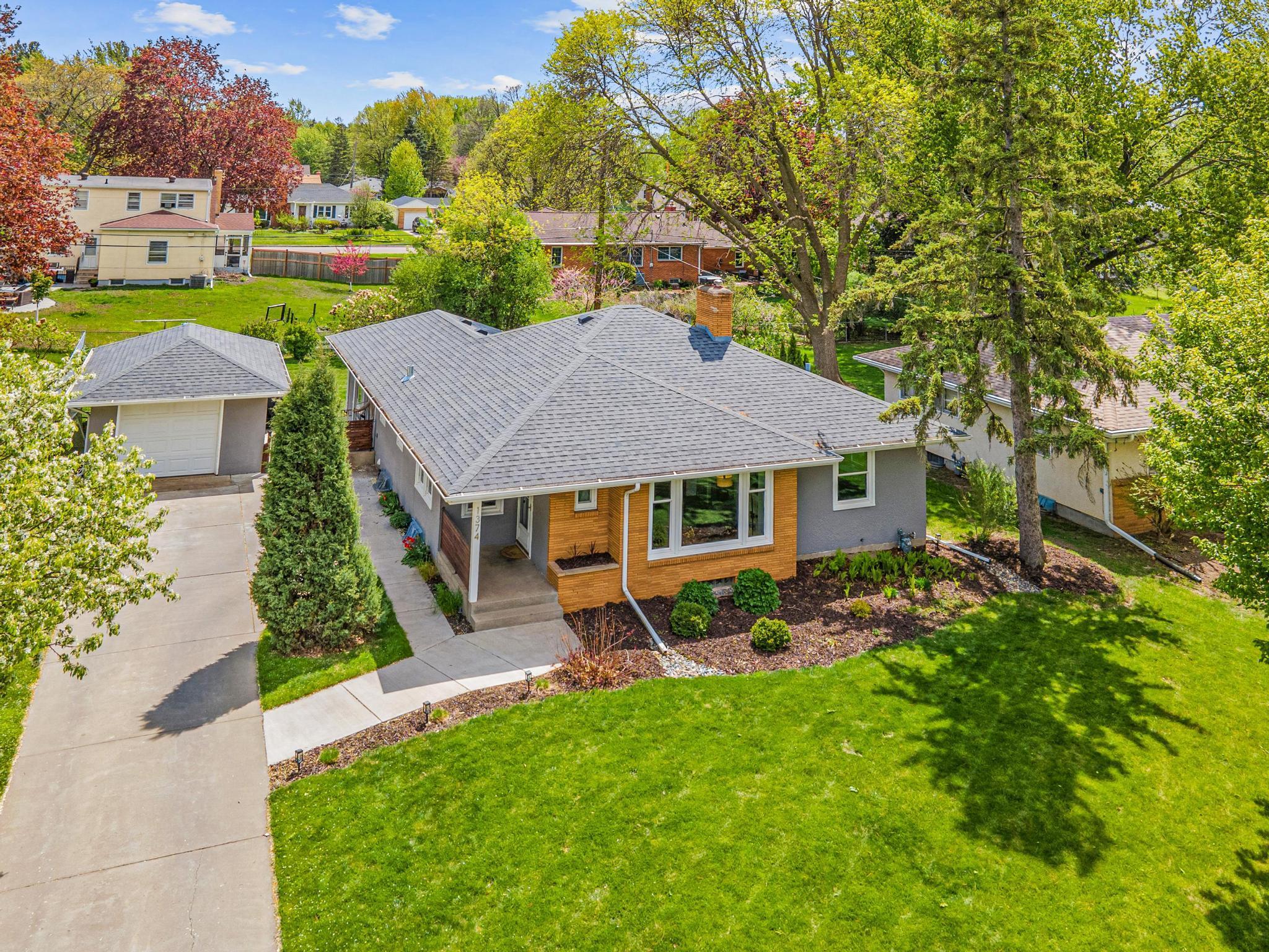 Welcome to the 1374 Eldridge Avenue! This mid-century gem is larger than it looks and is packed full of wonderful surprises! The exterior is stucco and brick making it mostly maintenance free and the roof (2019) and sidewalk (2021) are newer.