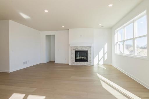 (Photo of similar home, features will vary) The Great Room is excellent for hosting movie nights, relaxing, and making cherished memories with loved ones.