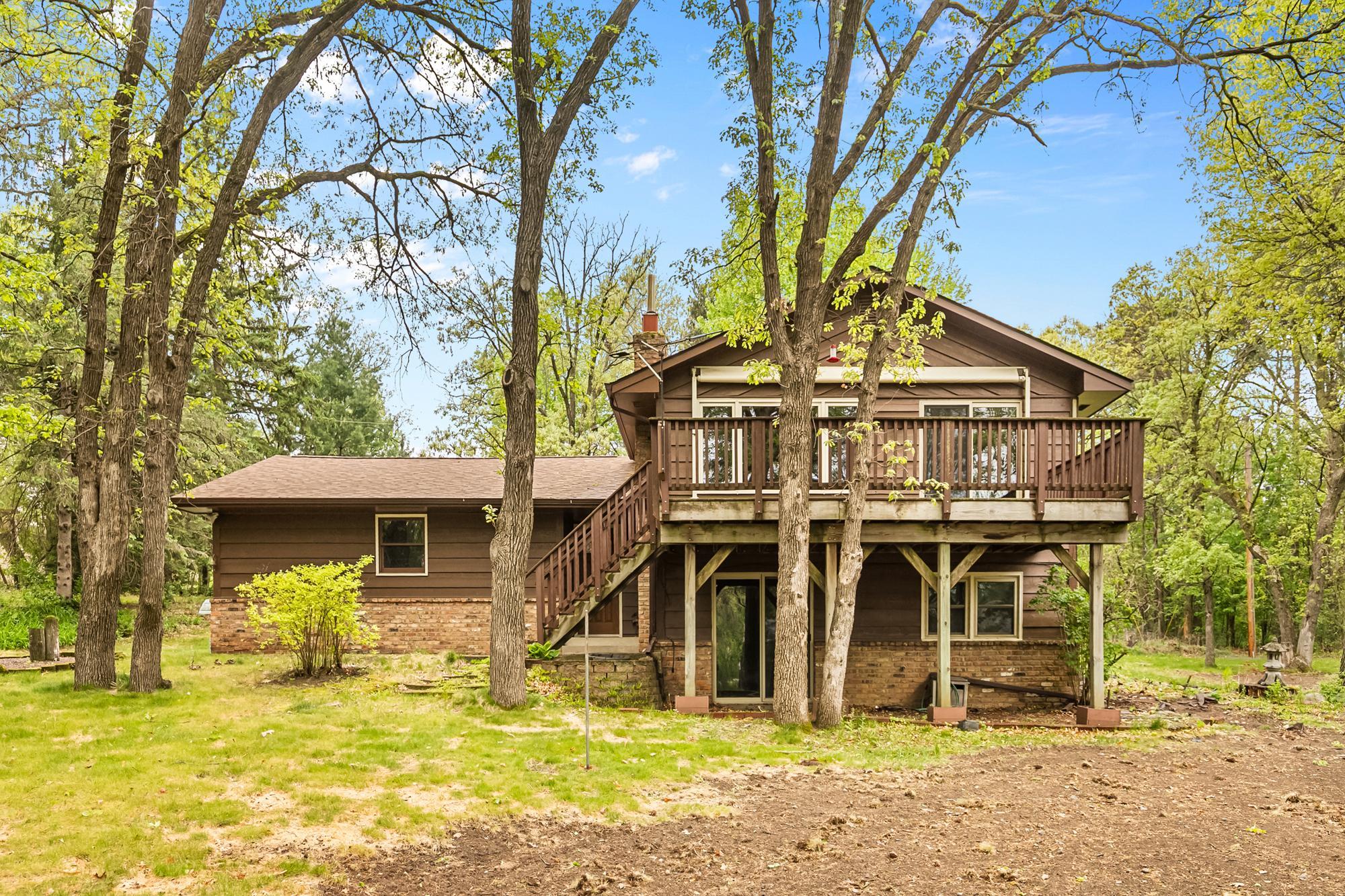 Sitting on over an acre of land, this home has both a rural, "off-the-grid" feel while being just a short drive from all the amenities of city life.