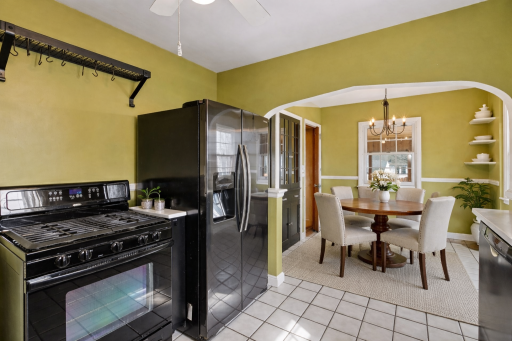 Dining Area Virtually Staged