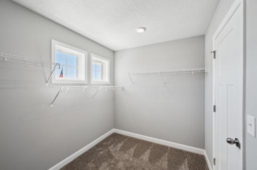 (Photo of model home, features will vary) Huge primary walk in closet!