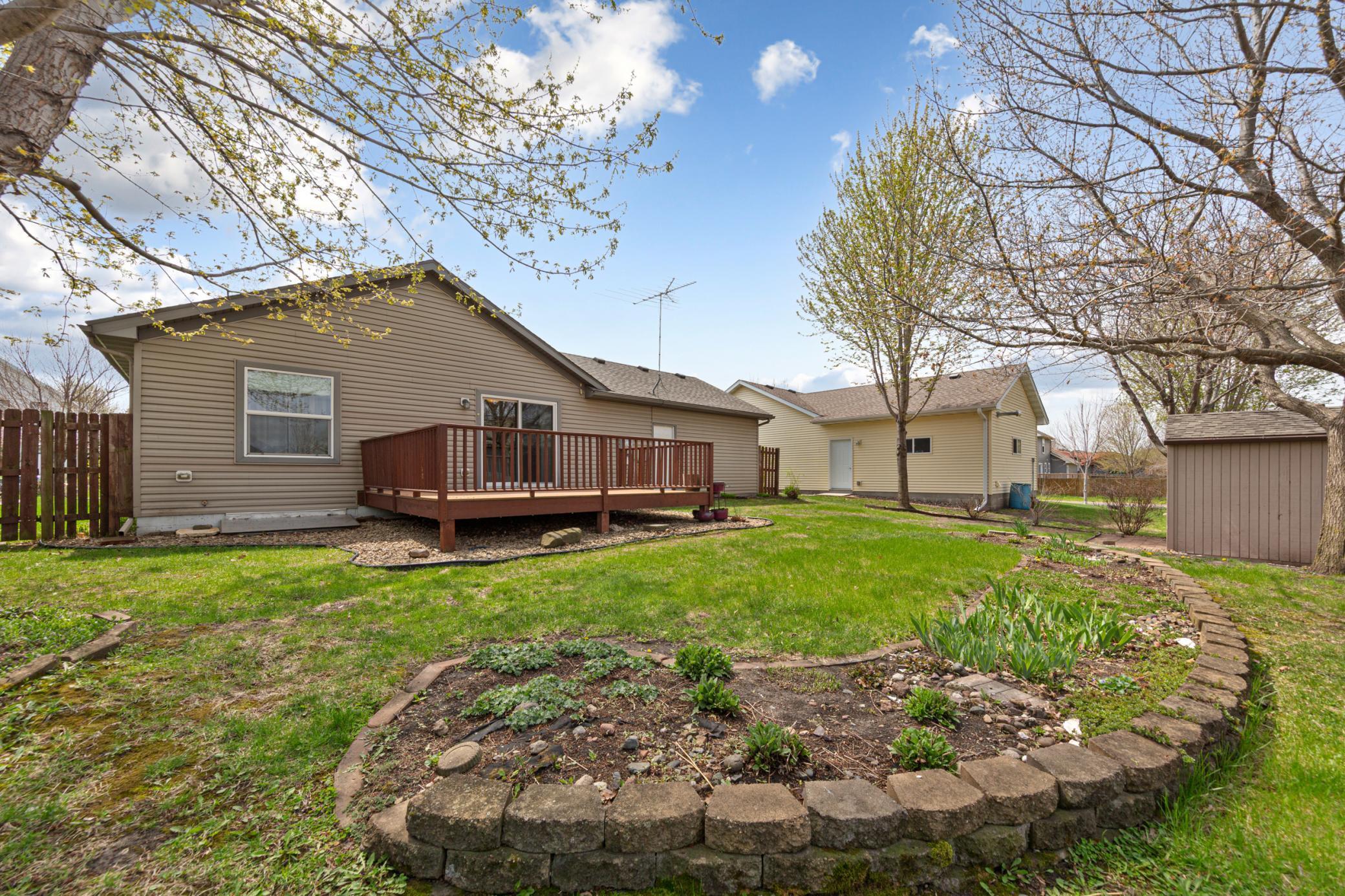 Two tiered garden bed